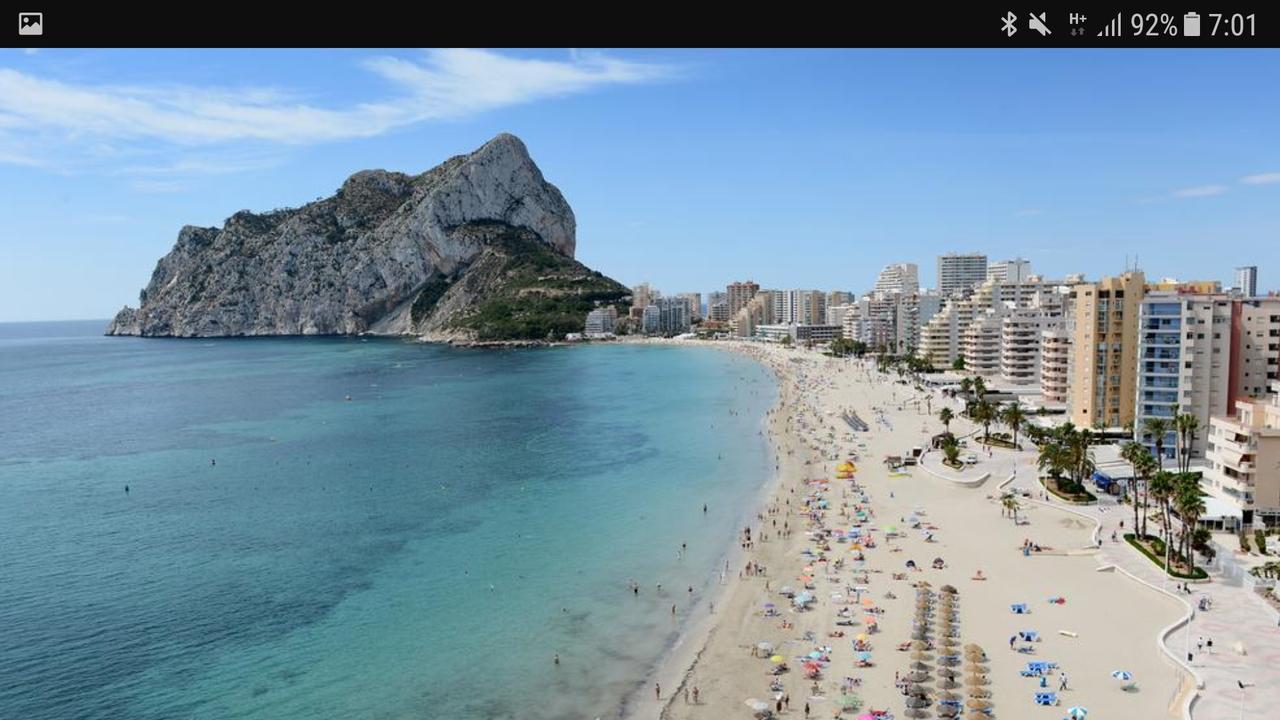 Calpe Centro Turisico Apartment Bagian luar foto
